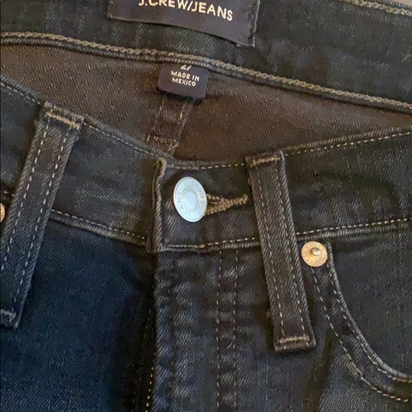 EUC J.Crew 9" toothpick Jeans grey lake size 27 - Picture 3 of 10